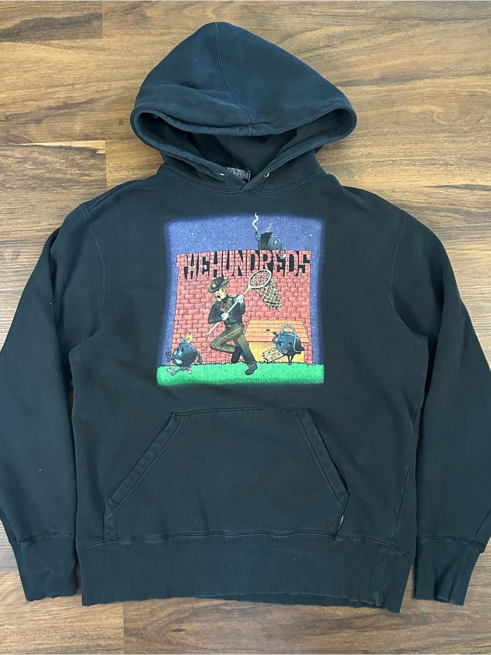 The Hundreds Black Graphic Crewneck Sweatshirt